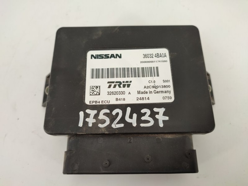 Recambio de modulo electronico para nissan qashqai (j11) 360 referencia OEM IAM 360324BA0A  
