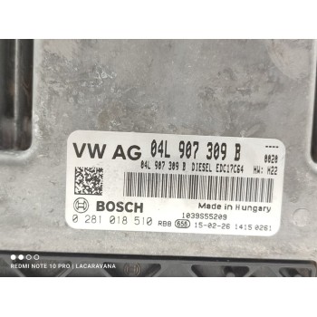 Recambio de centralita motor uce para volkswagen golf vii lim. (5g1) advance bluemotion referencia OEM IAM 0281018510  