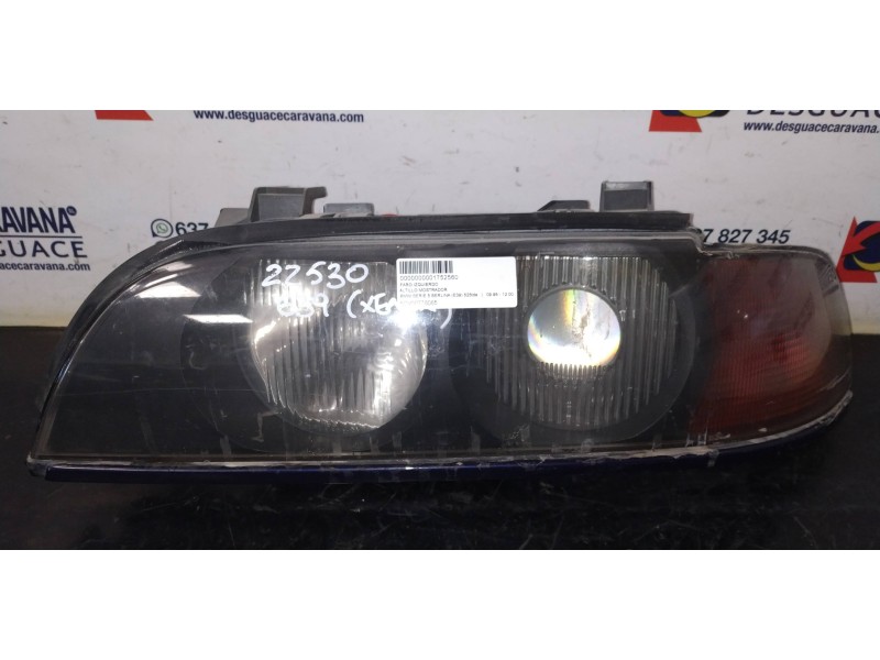 Recambio de faro izquierdo para bmw serie 5 berlina (e39) 525tds referencia OEM IAM 5DV00776065  