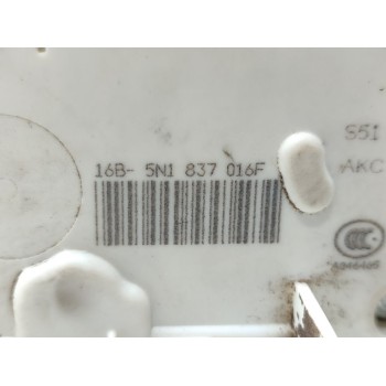 Recambio de cerradura puerta delantera derecha para volkswagen tiguan (5n2) advance bluemotion referencia OEM IAM 5N1837016F  