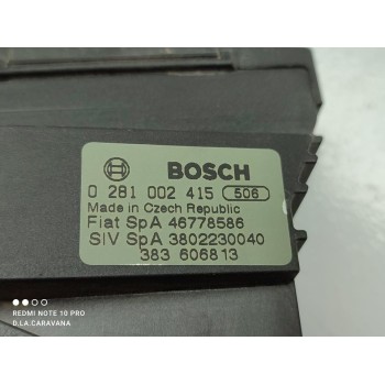 Recambio de pedal acelerador para fiat doblo (119) 1.9 jtd sx referencia OEM IAM 0281002415  