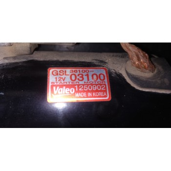 Recambio de motor arranque para hyundai i20 city s referencia OEM IAM 3610003100  