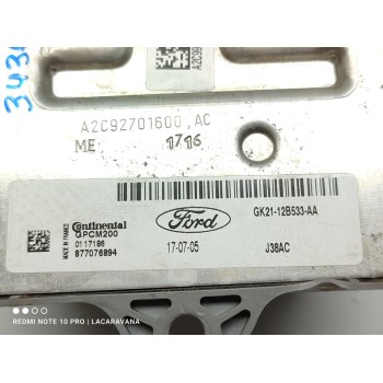 Recambio de modulo electronico para ford transit custom kasten 260 l1 ambiente referencia OEM IAM GK2112B533AA  