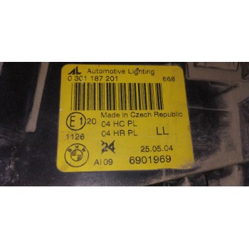 Recambio de faro izquierdo para bmw serie 3 compact (e46) referencia OEM IAM 6901969  