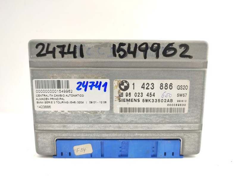 Recambio de centralita cambio automatico para bmw serie 3 touring (e46) 320d referencia OEM IAM 1423886  