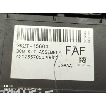 Recambio de caja reles / fusibles para ford transit custom kasten 260 l1 ambiente referencia OEM IAM GK2T15604FAF  