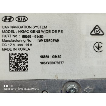 Recambio de pantalla multifuncion para kia niro drive referencia OEM IAM 96560G5480  