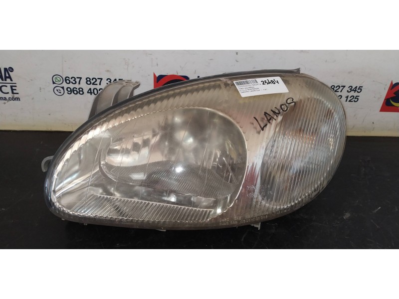 Recambio de faro izquierdo para daewoo lanos cool referencia OEM IAM   