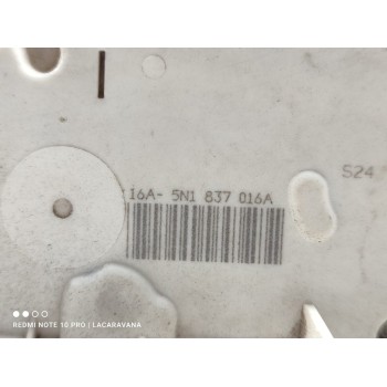 Recambio de cerradura puerta delantera derecha para seat ibiza sc (6j1) sport referencia OEM IAM 5N1837016A  