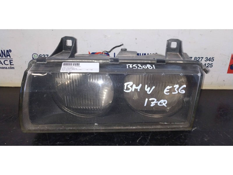 Recambio de faro izquierdo para bmw serie 3 berlina (e36) referencia OEM IAM 0301087021  