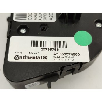 Recambio de mando calefaccion / aire acondicionado para opel zafira tourer expression referencia OEM IAM A2C53374880  