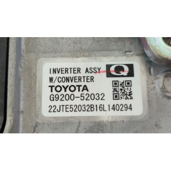 Recambio de inversor para toyota yaris hybrid feel! referencia OEM IAM G920052032  