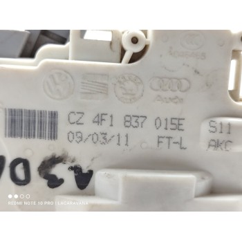 Recambio de cerradura puerta delantera izquierda para audi a3 (8p) 1.6 limited edition referencia OEM IAM 4F1837015E  