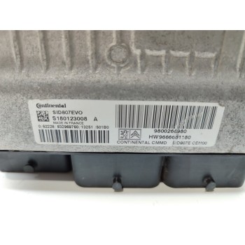 Recambio de centralita motor uce para peugeot 208 allure referencia OEM IAM 9666681180  