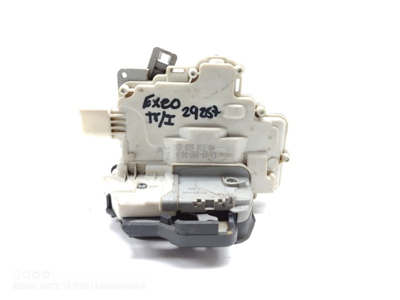 Recambio de cerradura puerta trasera izquierda para seat exeo berlina (3r2) reference referencia OEM IAM 8E0839015AA  
