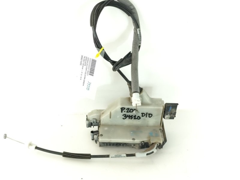 Recambio de cerradura puerta delantera derecha para peugeot 208 allure referencia OEM IAM 9688079280  