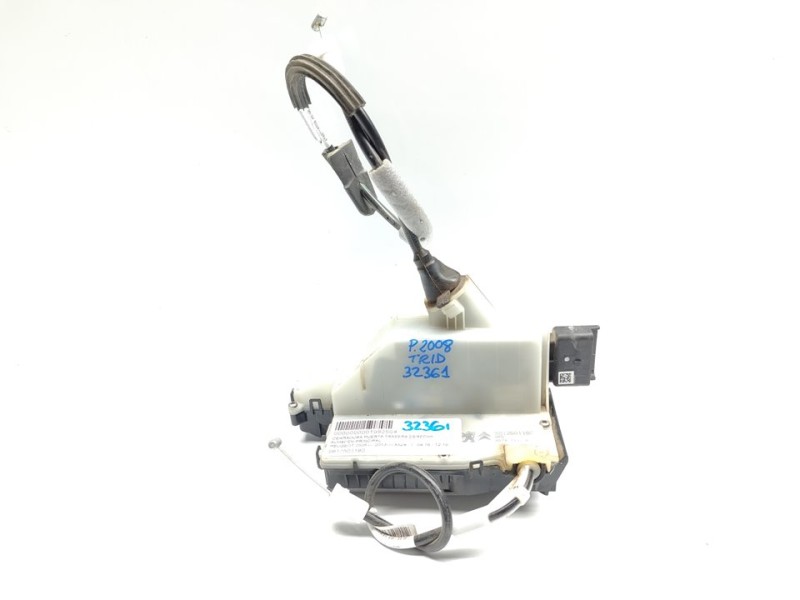 Recambio de cerradura puerta trasera derecha para peugeot 2008 (--.2013) allure referencia OEM IAM 9812501180  