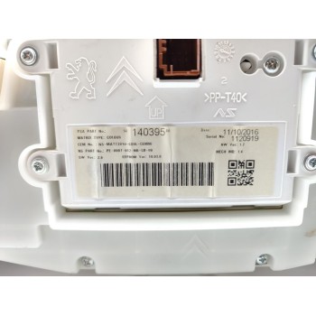 Recambio de cuadro instrumentos para peugeot 2008 (--.2013) allure referencia OEM IAM 9814699280  