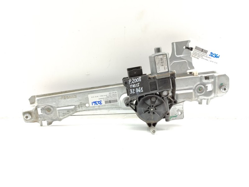 Recambio de elevalunas trasero izquierdo para peugeot 2008 (--.2013) allure referencia OEM IAM 9816401580  