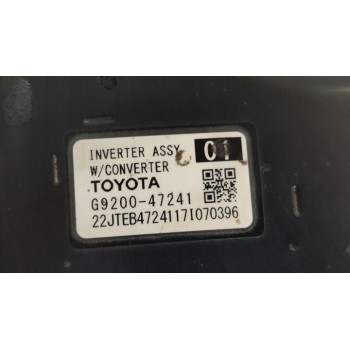 Recambio de inversor para toyota c-hr hybrid active referencia OEM IAM G920047241  