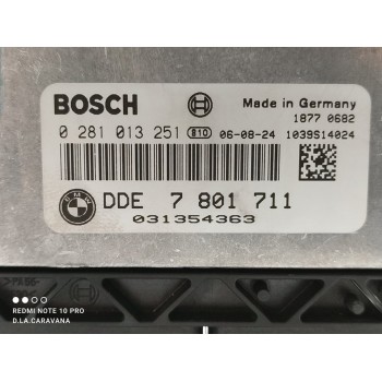 Recambio de centralita motor uce para bmw serie 1 berlina (e81/e87) 120d referencia OEM IAM 0281013251  