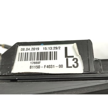 Recambio de faro izquierdo para toyota c-hr hybrid active referencia OEM IAM 81150F4031  