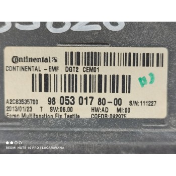 Recambio de pantalla multifuncion para peugeot 208 active referencia OEM IAM 980530178003  