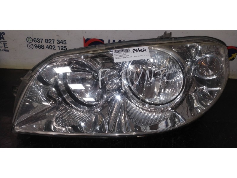 Recambio de faro izquierdo para fiat punto berlina (188) 1.4 16v dynamic referencia OEM IAM   