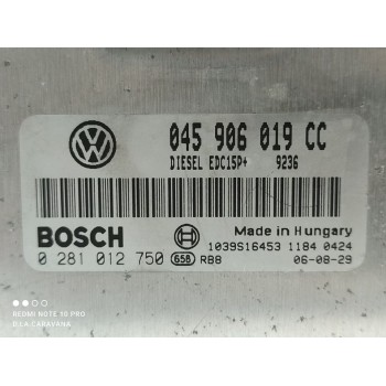 Recambio de centralita motor uce para skoda roomster (5j7) family referencia OEM IAM 045906019CC  