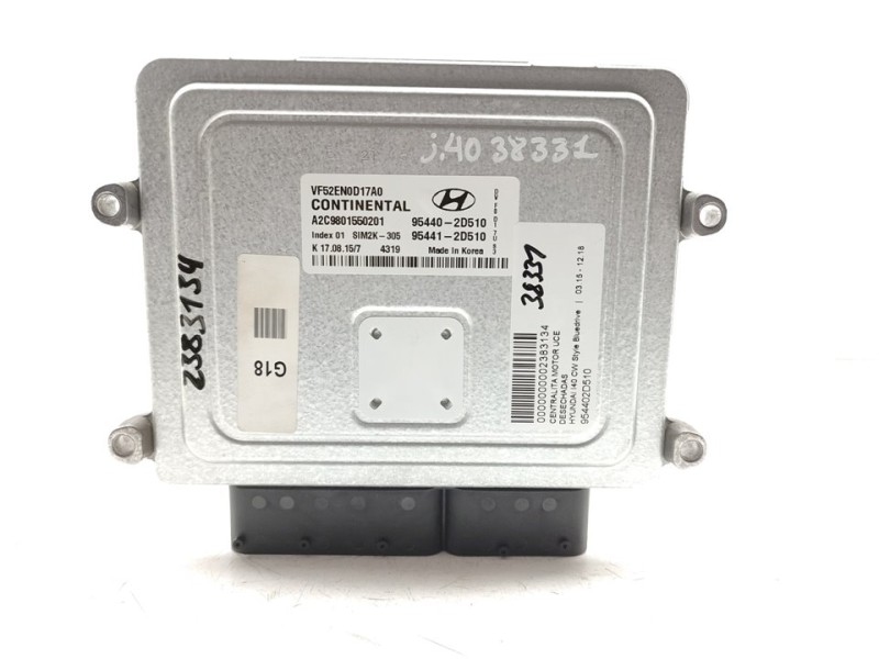 Recambio de centralita motor uce para hyundai i40 cw style bluedrive referencia OEM IAM 954402D510  
