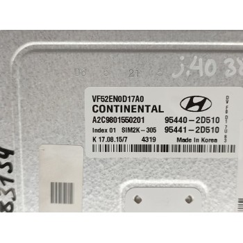 Recambio de centralita motor uce para hyundai i40 cw style bluedrive referencia OEM IAM 954402D510  