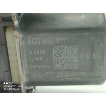 Recambio de motor elevalunas trasero izquierdo para volkswagen golf vii lim. gtd bluemotion referencia OEM IAM 5Q0959811  