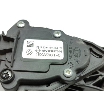 Recambio de pedal acelerador para dacia sandero stepway referencia OEM IAM 180022703R  