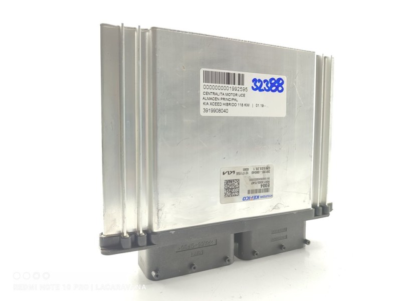 Recambio de centralita motor uce para kia xceed hibrido 118 kw referencia OEM IAM 3919908040  