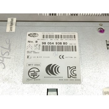 Recambio de sistema navegacion gps para peugeot 208 allure referencia OEM IAM 9805493880  