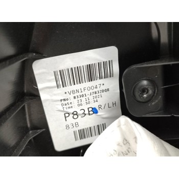 Recambio de guarnecido puerta trasera izquierda para kia xceed hibrido 118 kw referencia OEM IAM 83301J7832DQB  