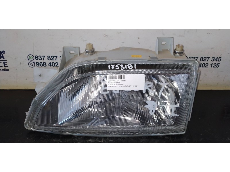 Recambio de faro izquierdo para ford escort berlina/turnier referencia OEM IAM   