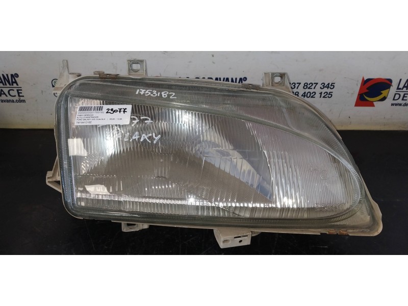Recambio de faro derecho para ford galaxy (vx) core glx referencia OEM IAM 7M1941016E  