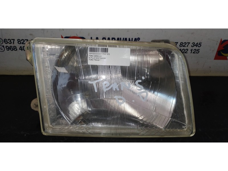 Recambio de faro derecho para ford transit referencia OEM IAM   