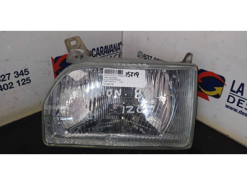 Recambio de faro izquierdo para ford orion gl referencia OEM IAM 201960785  