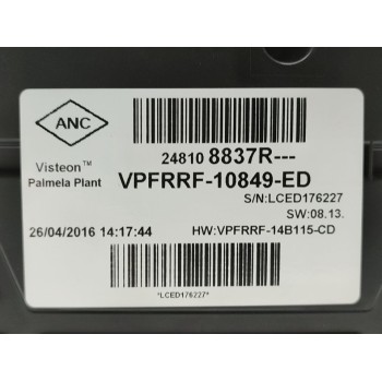 Recambio de cuadro instrumentos para renault clio iv authentique referencia OEM IAM 248108837R  