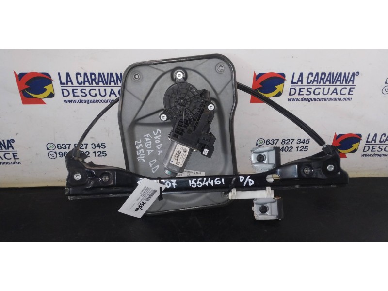 Recambio de elevalunas delantero derecho para skoda fabia combi (5j5) style referencia OEM IAM 6Q2959801E  