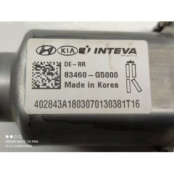 Recambio de motor elevalunas trasero derecho para kia niro business referencia OEM IAM 83460G5000  