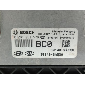 Recambio de centralita motor uce para hyundai tucson classic blue referencia OEM IAM 391402ABB0  