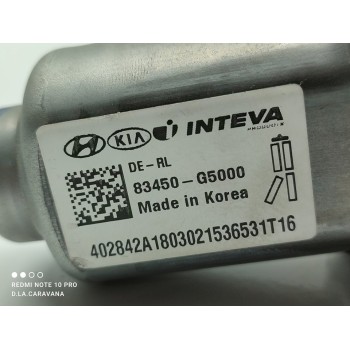 Recambio de motor elevalunas trasero izquierdo para kia niro business referencia OEM IAM 83450G5000  