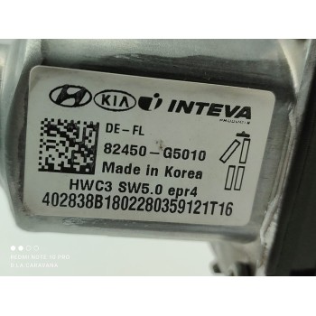 Recambio de motor elevalunas delantero izquierdo para kia niro business referencia OEM IAM 82450G5010  
