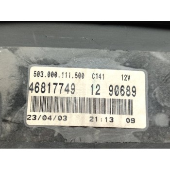 Recambio de cuadro instrumentos para fiat doblo (119) 1.9 jtd sx referencia OEM IAM 46817749  