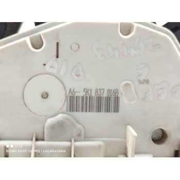 Recambio de cerradura puerta delantera derecha para volkswagen golf vi (5k1) advance referencia OEM IAM 5K1837016B  