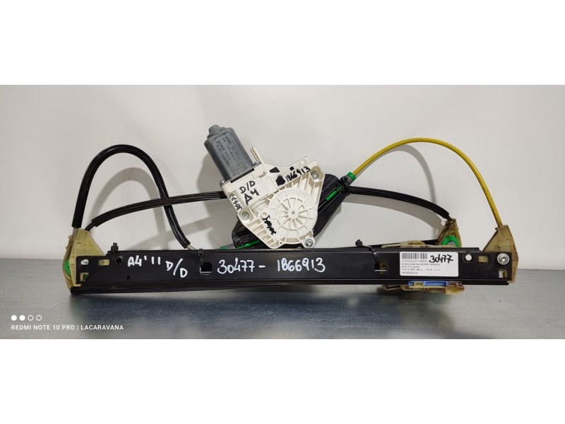 Recambio de elevalunas delantero derecho para audi a4 ber. (b8) e referencia OEM IAM 8K0959802A  