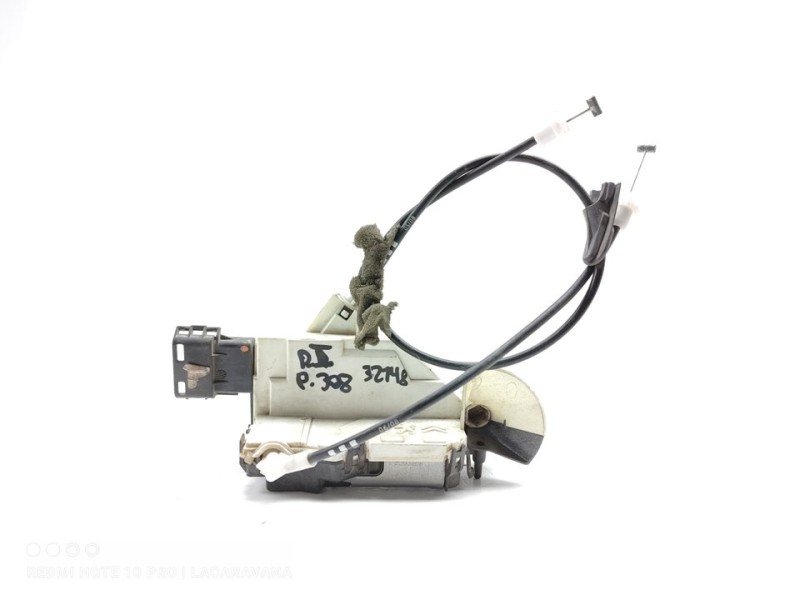 Recambio de cerradura puerta delantera izquierda para peugeot 308 confort referencia OEM IAM 9800616680  